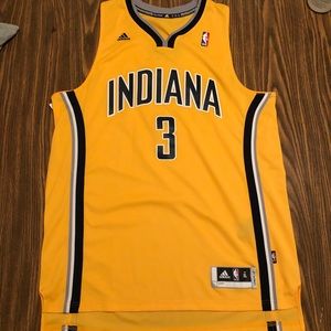 New Indiana Pacers NBA Adidas Jersey Hill #3 XL